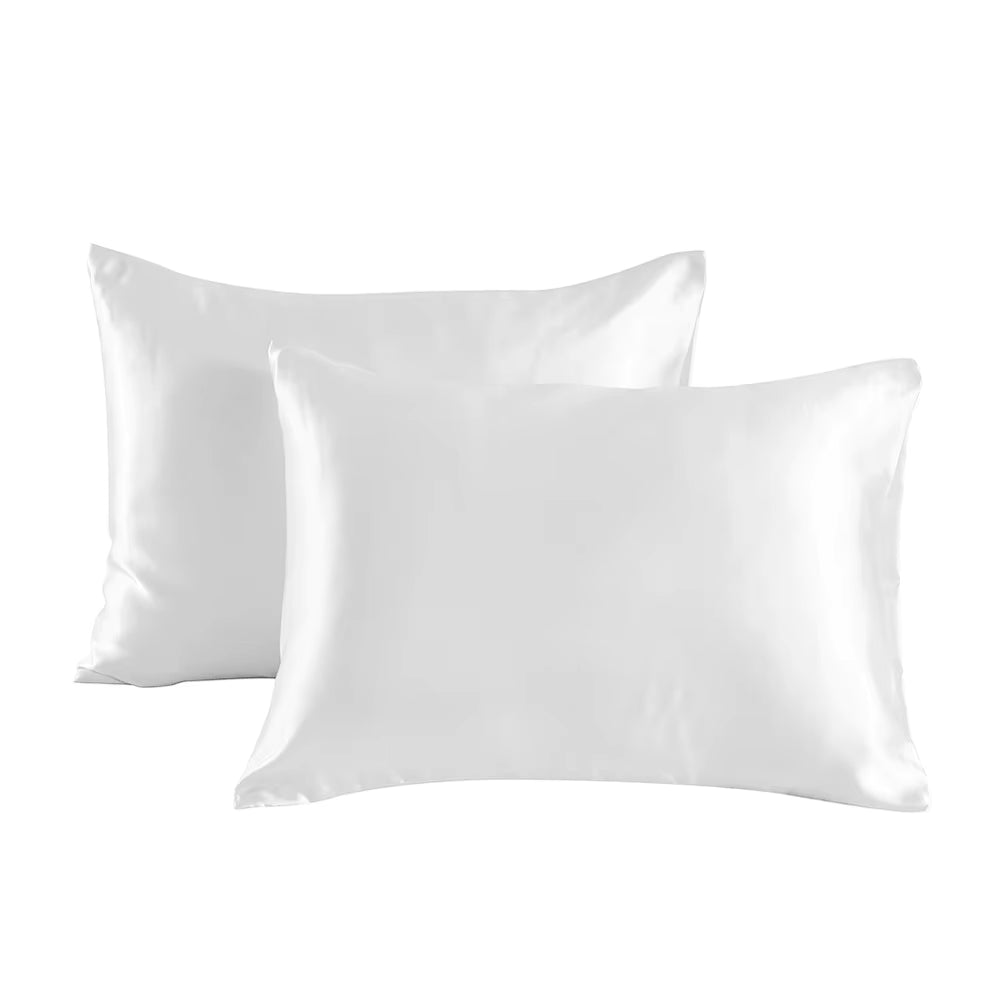White Mulberry Silk Pillowcase